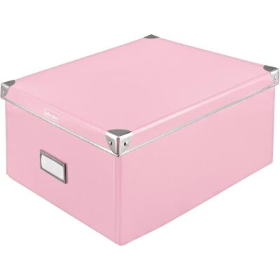 Idena, Boîte de rangement, Boîte rose 35x28x17cm FSC-Rec (28 cm) - Publicité Idena, Boîte de rangement, Boîte rose 35x28x17cm FSC-Rec (28 cm) - Publicité