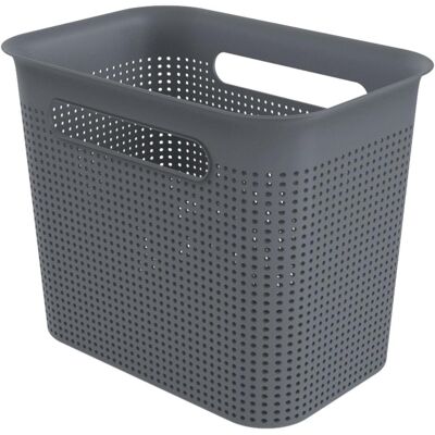 Rotho, Corbeille de rangement, Brises (18 cm, 1x) - Publicité Rotho, Corbeille de rangement, Brises (18 cm, 1x) - Publicité