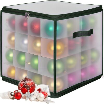 Relaxdays, Boîte de rangement, Weihnachtskugel Aufbewahrungsbox (36 cm, 1x) - Publicité Relaxdays, Boîte de rangement, Weihnachtskugel Aufbewahrungsbox (36 cm, 1x) - Publicité