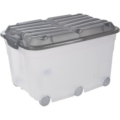 Rotho, Boîte de rangement, Scooter (40 cm, 57 l, 1x) - Publicité Rotho, Boîte de rangement, Scooter (40 cm, 57 l, 1x) - Publicité