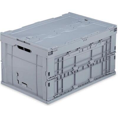 Relaxdays, Boîte de rangement, Boîte de transport (58.50 cm, 60 l, 1x) - Publicité Relaxdays, Boîte de rangement, Boîte de transport (58.50 cm, 60 l, 1x) - Publicité