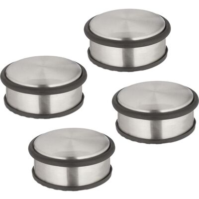 Relaxdays, Butoir de porte, 4x butoirs de porte (4 pcs) - Publicité Relaxdays, Butoir de porte, 4x butoirs de porte (4 pcs) - Publicité