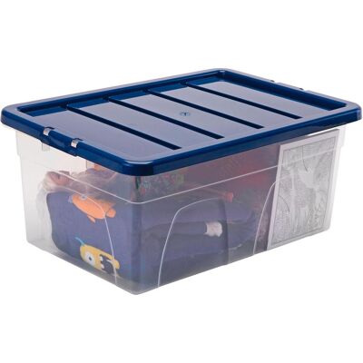 Fellowes Boîte de rangement, Aufbewahrungsbox BANKERS BOX (56 cm, 38 l, 1x) - Publicité Fellowes Boîte de rangement, Aufbewahrungsbox BANKERS BOX (56 cm, 38 l, 1x) - Publicité