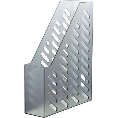 Han, Archivage + classement, Classeur à revues BRILLANT A4 C4 Gris Transparent (A4, C4) - Publicité Han, Archivage + classement, Classeur à revues BRILLANT A4 C4 Gris Transparent (A4, C4) - Publicité