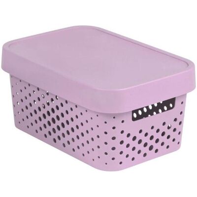 Curver Boîte de rangement, STOR BOX INFINITY 4.5L 229156 WITH HOLES (27 cm, 4.50 l) - Publicité Curver Boîte de rangement, STOR BOX INFINITY 4.5L 229156 WITH HOLES (27 cm, 4.50 l) - Publicité