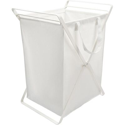 Yamazaki, Panier à linge, Wäschekorb mit herausnehmbarer Tasche TOWER (45 l) - Publicité Yamazaki, Panier à linge, Wäschekorb mit herausnehmbarer Tasche TOWER (45 l) - Publicité
