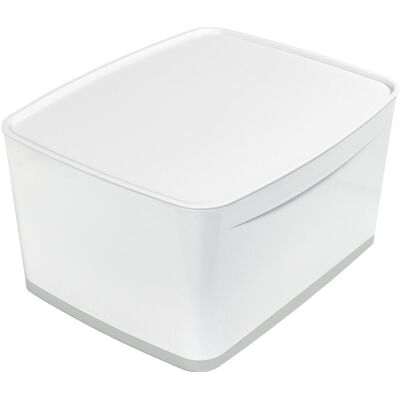 Leitz, Boîte de rangement, MyBox (18 l, 38.50 x 31.80 x 19.80 cm) - Publicité Leitz, Boîte de rangement, MyBox (18 l, 38.50 x 31.80 x 19.80 cm) - Publicité
