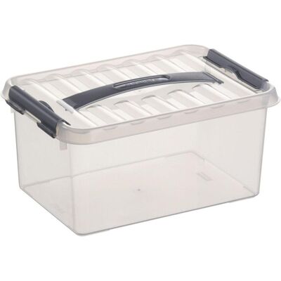 Helit, Boîte de rangement, Boîte de rangement (20 cm, 6 l) - Publicité Helit, Boîte de rangement, Boîte de rangement (20 cm, 6 l) - Publicité
