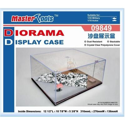 Master Tools Sand Table Show Case 316x276x136mm - Publicité Master Tools Sand Table Show Case 316x276x136mm - Publicité