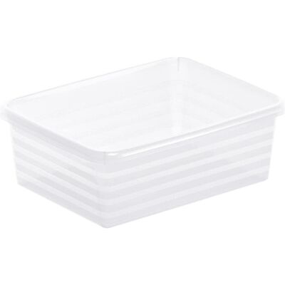 Rotho, Boîte de rangement, Linus (14.50 cm, 0.80 l, 1x) - Publicité Rotho, Boîte de rangement, Linus (14.50 cm, 0.80 l, 1x) - Publicité