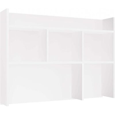 Topeshop, Meuble de bureau : accessoires, Nadstawka do Biurka 100 cm BIAŁA Na Książki Dokumenty - Publicité Topeshop, Meuble de bureau : accessoires, Nadstawka do Biurka 100 cm BIAŁA Na Książki Dokumenty - Publicité