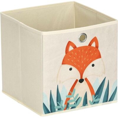 Zeller Present, Boîte de rangement, Renard (28 cm, 1x) - Publicité Zeller Present, Boîte de rangement, Renard (28 cm, 1x) - Publicité