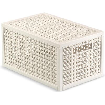 Curver Boîte de rangement, KAYA Aufbewahrungsbox S 7l ws (19.70 cm, 7 l) - Publicité Curver Boîte de rangement, KAYA Aufbewahrungsbox S 7l ws (19.70 cm, 7 l) - Publicité