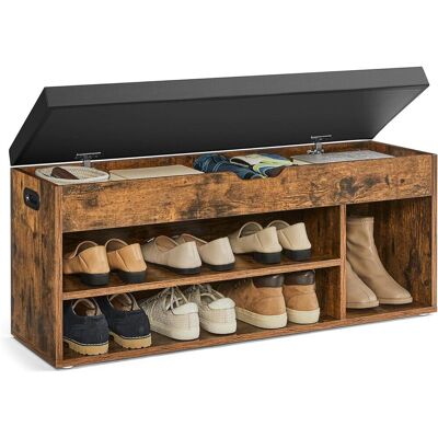 Songmics, Armoire à chaussures, Banc à chaussures (100 x 30 x 44 cm) - Publicité Songmics, Armoire à chaussures, Banc à chaussures (100 x 30 x 44 cm) - Publicité