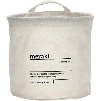 Meraki, Corbeille de rangement, Aufbewahrungskorb MKCaring (15 cm) - Publicité Meraki, Corbeille de rangement, Aufbewahrungskorb MKCaring (15 cm) - Publicité