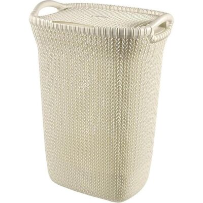 Curver Panier à linge, Knit (57 l) - Publicité Curver Panier à linge, Knit (57 l) - Publicité