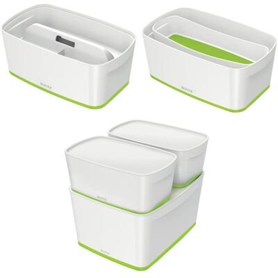 Leitz, Boîte de rangement, MyBox (5 l, 19.10 x 31.80 x 12.80 cm) - Publicité Leitz, Boîte de rangement, MyBox (5 l, 19.10 x 31.80 x 12.80 cm) - Publicité