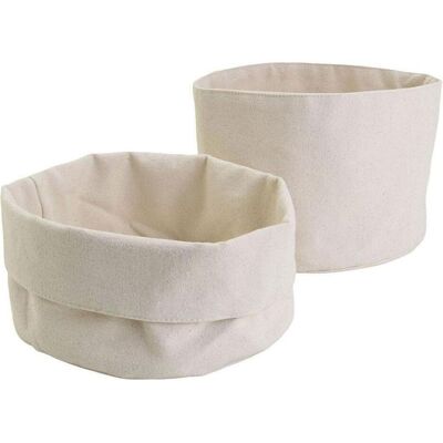 Creativ Company, Corbeille de rangement, Sacs en tissu en coton, 10 pièces, blanc (20 cm) - Publicité Creativ Company, Corbeille de rangement, Sacs en tissu en coton, 10 pièces, blanc (20 cm) - Publicité