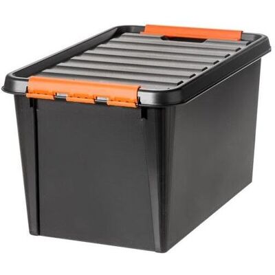 Smartstore, Boîte de rangement, Boîte de rangement 3196269 PP (Polypropylène) Noir (39 cm, 50 l, 4x) - Publicité Smartstore, Boîte de rangement, Boîte de rangement 3196269 PP (Polypropylène) Noir (39 cm, 50 l, 4x) - Publicité