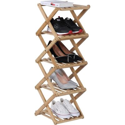 Relaxdays, Armoire à chaussures, Meuble à chaussures pliable (28 x 28 x 84 cm) - Publicité Relaxdays, Armoire à chaussures, Meuble à chaussures pliable (28 x 28 x 84 cm) - Publicité