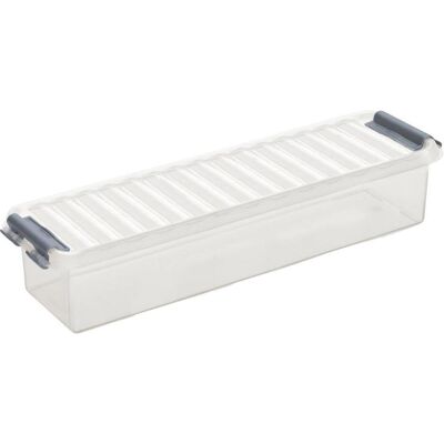 Helit, Boîte de rangement, The Q-Line (27 cm, 0.90 l, 1x) - Publicité Helit, Boîte de rangement, The Q-Line (27 cm, 0.90 l, 1x) - Publicité
