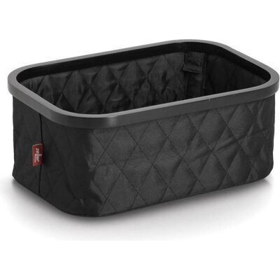 Zeller Present, Corbeille de rangement, Panier de rangement polyester/bambou 38x26x16 cm (26 cm) - Publicité Zeller Present, Corbeille de rangement, Panier de rangement polyester/bambou 38x26x16 cm (26 cm) - Publicité