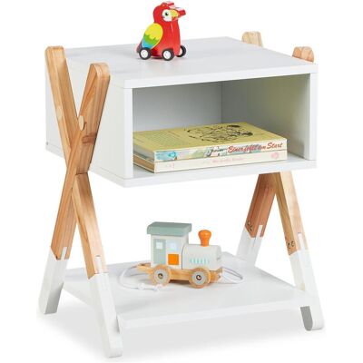 Relaxdays, Table de chevet, Kinder-Nachttisch (34 x 30 x 42 cm) - Publicité Relaxdays, Table de chevet, Kinder-Nachttisch (34 x 30 x 42 cm) - Publicité