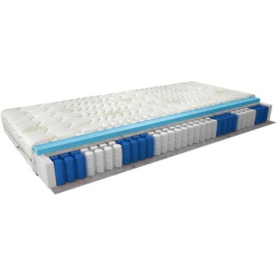 ELTAP, Matelas, Pedro Aloe Vera (Noyau de mousse, Noyau de printemps, 200 x 200 cm) - Publicité ELTAP, Matelas, Pedro Aloe Vera (Noyau de mousse, Noyau de printemps, 200 x 200 cm) - Publicité