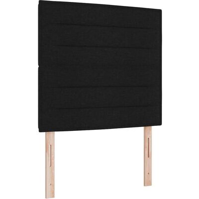 Tête de lit Noire Moderne Vidaxl - Tête de lit - Publicité Tête de lit Noire Moderne Vidaxl - Tête de lit - Publicité