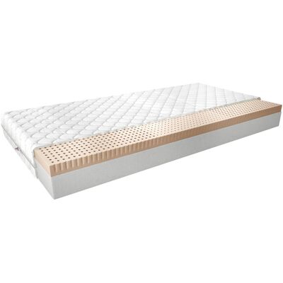 ELTAP - Moska Medicott Silver - 90x200 cm - Latex - housse argentée - matelas - Publicité ELTAP - Moska Medicott Silver - 90x200 cm - Latex - housse argentée - matelas - Publicité