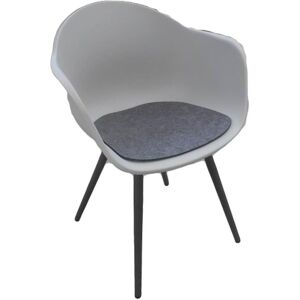 Ensemble de Chaises de Jardin ZARA Gris - Siège Extérieur - Publicité Ensemble de Chaises de Jardin ZARA Gris - Siège Extérieur - Publicité