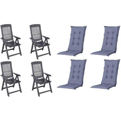 ProGarden, Accessoires meubles de jardin, Ensemble Tampa + coussins SET an/ko X64443 Ensemble de mobilier de jardin - Publicité ProGarden, Accessoires meubles de jardin, Ensemble Tampa + coussins SET an/ko X64443 Ensemble de mobilier de jardin - Publicité