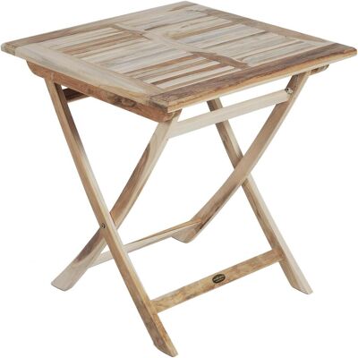 Table de jardin Garden Pleasure Java naturel 70cm - Publicité Table de jardin Garden Pleasure Java naturel 70cm - Publicité