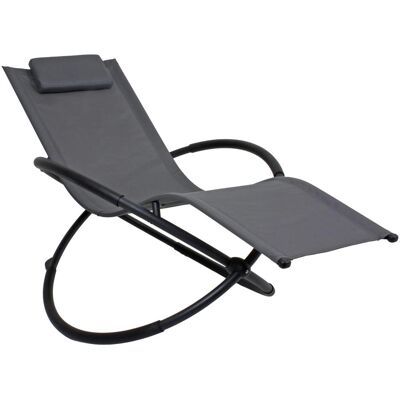 GARDEN PLEASURE MILOS Chaise longue - Ergonomique, Résistante aux intempéries, Fonction balançoire - Publicité GARDEN PLEASURE MILOS Chaise longue - Ergonomique, Résistante aux intempéries, Fonction balançoire - Publicité