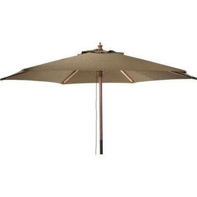 ProGarden, Parasol, Parasol Ogrodowy Drewniany 250cm Składany Piaskowy - Publicité ProGarden, Parasol, Parasol Ogrodowy Drewniany 250cm Składany Piaskowy - Publicité