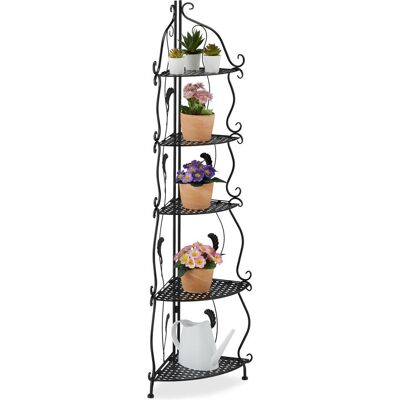 Relaxdays, Support pour plantes + escalier de fleurs, Étagère d'angle - Publicité Relaxdays, Support pour plantes + escalier de fleurs, Étagère d'angle - Publicité
