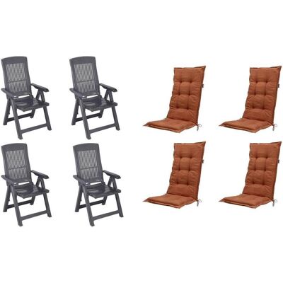 ProGarden, Accessoires meubles de jardin, Ensemble Tampa + coussins, réf. X64441, ensemble de mobilier de jardin - Publicité ProGarden, Accessoires meubles de jardin, Ensemble Tampa + coussins, réf. X64441, ensemble de mobilier de jardin - Publicité