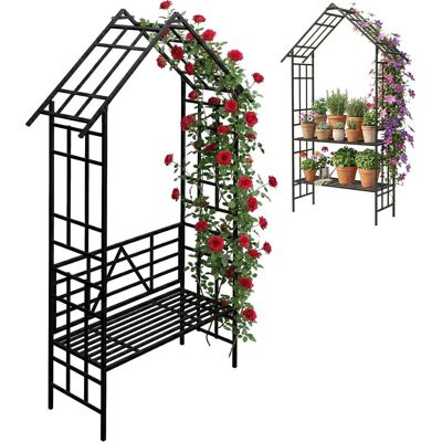 Relaxdays, Plantes : accessoires, Rosenbogen (43 cm, 150 cm) - Publicité Relaxdays, Plantes : accessoires, Rosenbogen (43 cm, 150 cm) - Publicité