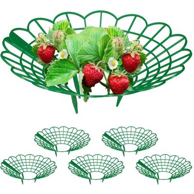 Relaxdays, Plantes : accessoires, Erdbeerreifer-Set (30 cm, 30 cm) - Publicité Relaxdays, Plantes : accessoires, Erdbeerreifer-Set (30 cm, 30 cm) - Publicité