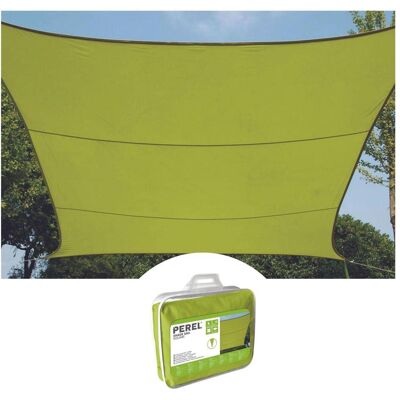 Perel Voile d'ombrage, VOILE DE SOLEIL - RECTANGULAIRE - 2 x 3 m - COULEUR : JAUNE GRIS (300 x 200 cm) - Publicité Perel Voile d'ombrage, VOILE DE SOLEIL - RECTANGULAIRE - 2 x 3 m - COULEUR : JAUNE GRIS (300 x 200 cm) - Publicité
