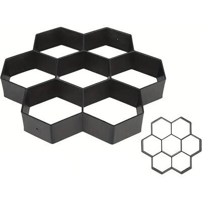Relaxdays, Revêtement de sol extérieur, Pflasterform Bienenwabe 2er Set (2x, 30 x 30 cm) - Publicité Relaxdays, Revêtement de sol extérieur, Pflasterform Bienenwabe 2er Set (2x, 30 x 30 cm) - Publicité