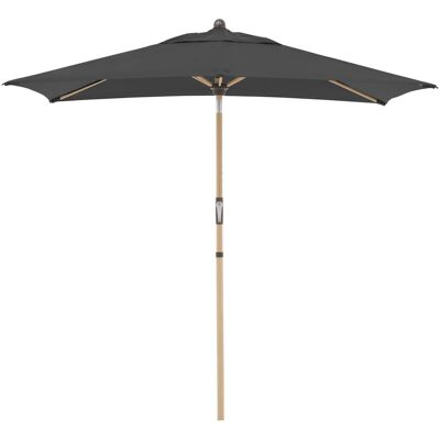 Doppler Parasol en Aluminium Bois 210x140 cm - Protection UV - Publicité Doppler Parasol en Aluminium Bois 210x140 cm - Protection UV - Publicité