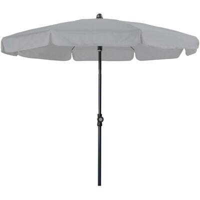 Parasol Doppler - 827 Gris Clair - Protection UV - Usage Balcon - Publicité Parasol Doppler - 827 Gris Clair - Protection UV - Usage Balcon - Publicité