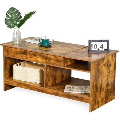 Relaxdays, Table basse, table basse (50 x 110 x 50 cm) - Publicité Relaxdays, Table basse, table basse (50 x 110 x 50 cm) - Publicité
