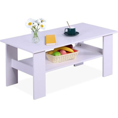 Relaxdays, Table basse, Table basse (50 x 100 x 43.50 cm) - Publicité Relaxdays, Table basse, Table basse (50 x 100 x 43.50 cm) - Publicité