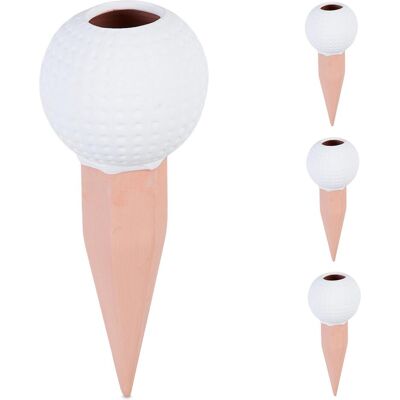 Relaxdays, Boules d'arrosage + cônes d'argile, 4x cônes d'argile pour balles de golf (Cône d'argile) - Publicité Relaxdays, Boules d'arrosage + cônes d'argile, 4x cônes d'argile pour balles de golf (Cône d'argile) - Publicité