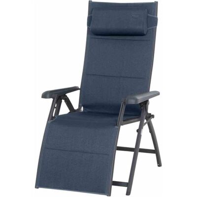 SIENA GARDEN - Relaxliege Premium Aluminium bleu - Bleu - Sun Lounger - Publicité SIENA GARDEN - Relaxliege Premium Aluminium bleu - Bleu - Sun Lounger - Publicité