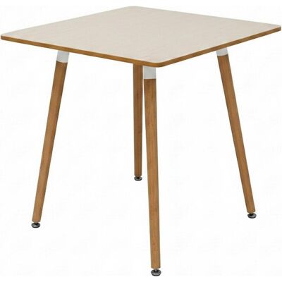 Relaxdays, Table, table à manger (75 x 75 x 75 cm) - Publicité Relaxdays, Table, table à manger (75 x 75 x 75 cm) - Publicité