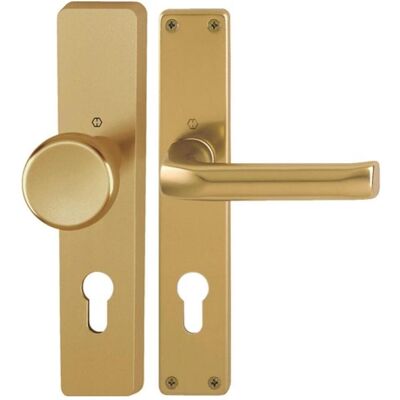 Ensemble de poignées de porte en aluminium Hoppe London - Jeu de serrure intérieur - Publicité Ensemble de poignées de porte en aluminium Hoppe London - Jeu de serrure intérieur - Publicité