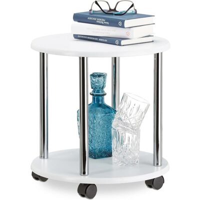 Relaxdays, Table basse, Diana (40 x 40 x 41.50 cm) - Publicité Relaxdays, Table basse, Diana (40 x 40 x 41.50 cm) - Publicité